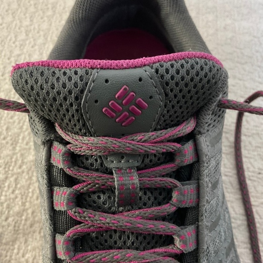 Columbia Conspiracy III OutDry Waterproof Trail Shoes Grey Purple Womens 7.5 - Picture 10 of 12